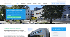 Desktop Screenshot of nemocnice-st.cz